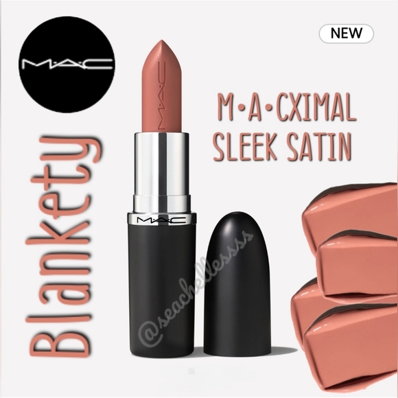 MAC Cosmetics Other - MACXIMAL Sleek Satin Lipstick Blankety Beige Pink Brand New in Box